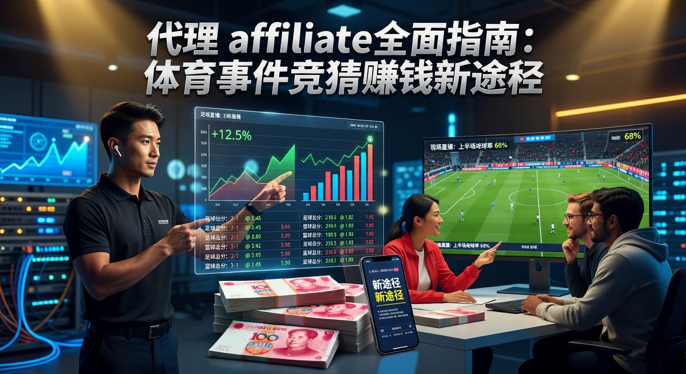 体育博彩代理 affiliate：2026年最新趋势与盈利模式解析