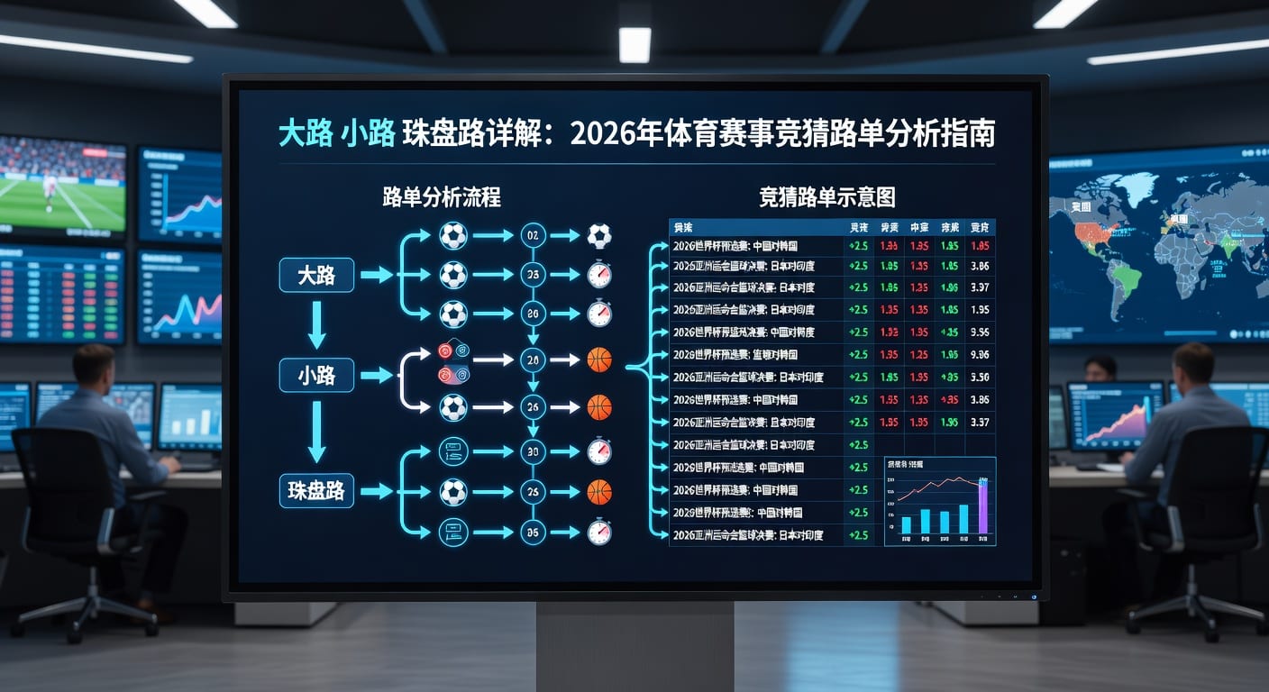 大路小路珠盘路：资深玩家博彩策略与实战技巧分享（2026年）