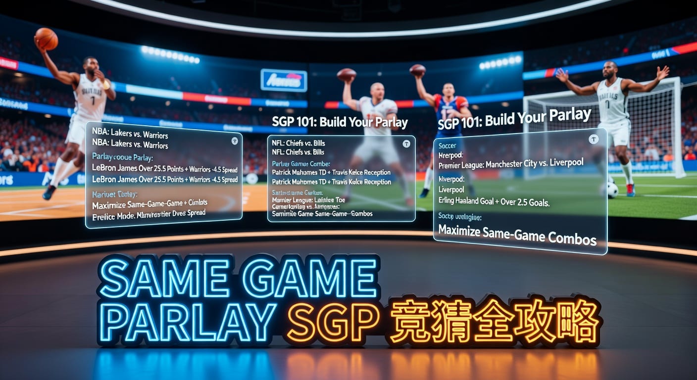 亚洲盘体育 SGP：Same Game Parlay 玩法攻略与技巧分享