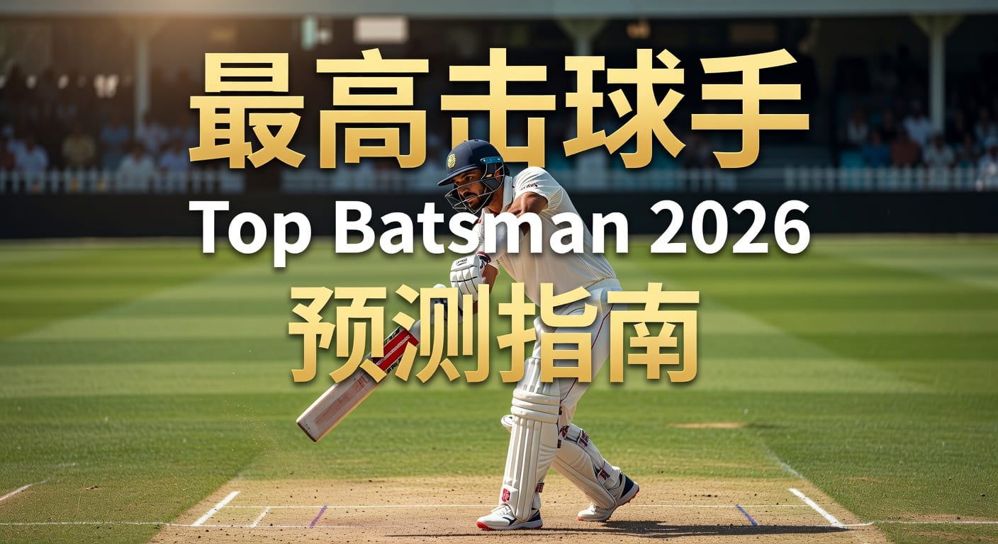 2026年世界杯投注：探寻最高击球手 Top Batsman 的制胜之道
