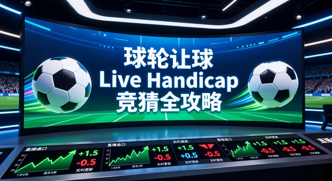 滚球让球 live handicap 实时盘口判断